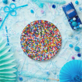 Regenbogen besprüht pappteller (Party)