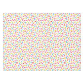 Regenbogen besprüht tischdecke (Vorderseite (Horizontal))