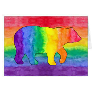 Regenbogen betreffen Regenbogen-Karte