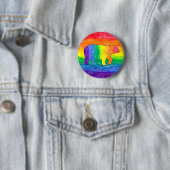 Regenbogen betreffen Regenbogen-Wäsche-Knöpfe Button (Beispiel)