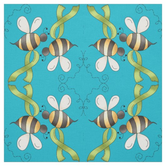 Regenbogen-Bewusstseins-Band u. Blumen Stoff (Muster)