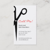 Regenbogen-bezaubernde Visitenkarte (Rückseite)