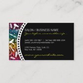 Regenbogen-bezaubernde Visitenkarte (Rückseite)