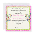 Regenbogen-Blatt-Damaskus-Hochzeit