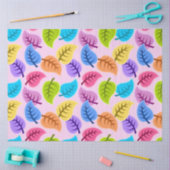 Regenbogen-Blätter Seidenpapier (Basteln)