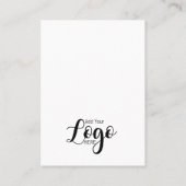 Regenbogen bleibe starke Abzeichen-Inhaberfehler Visitenkarte (Rückseite)