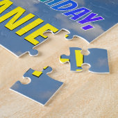 Regenbogen-Blick "25" u. "ALLES GUTE ZUM Puzzle (Seite)