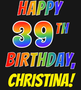 Alles Gute Zum Geburtstag Christina Geschenke Zazzle De