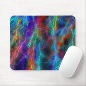Regenbogen Blitz Sturm Mousepad (Mit Mouse)