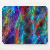 Regenbogen Blitz Sturm Mousepad (Vorne)