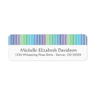 Regenbogen-Blues-personalisierter