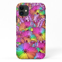 Regenbogen-Blume, Botanisch, Helle Farbige Blüten