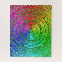 Regenbogen-BlumeMandala