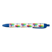 Regenbogen-Blumen-Stift Kugelschreiber (Unterseite)