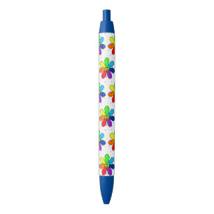 Regenbogen-Blumen-Stift Kugelschreiber
