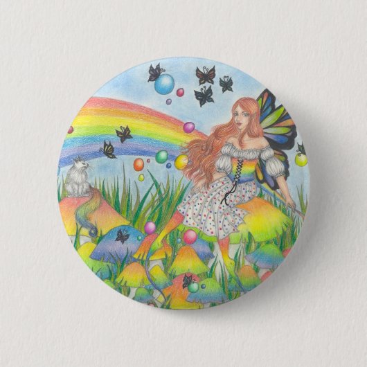 Regenbogen Bringer Button (Vorderseite)