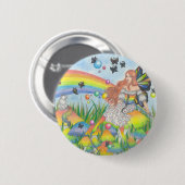 Regenbogen Bringer Button (Vorne & Hinten)