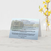 Regenbogen-Brücke 2 Karte (Gelbe Blume)