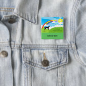 Regenbogen-Brücke Button (Beispiel)