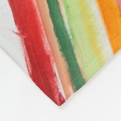 Regenbogen-Brücken-Decke Fleecedecke (Ecke)