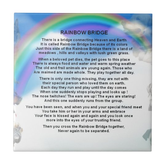 Regenbogen gedicht Trauergedichte finden