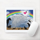 Regenbogen-Brücken-Gedicht Mousepad (Mit Mouse)