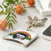 Regenbogen-Brücken-Haustier-Verlust Schlüsselanhänger (Seite)