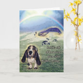 Regenbogen-Brückenkarte Karte (Gelbe Blume)