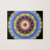 Regenbogen-Buntglas Puzzle (Horizontal)