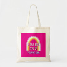 Regenbogen Business Freiwilliger Danke Hot Pink