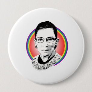 Regenbogen Button