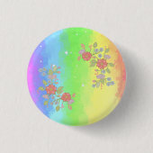 Regenbogen Button (Vorderseite)