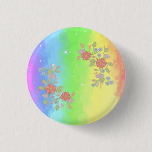 Regenbogen Button