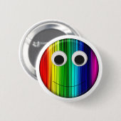 Regenbogen Button (Vorne & Hinten)