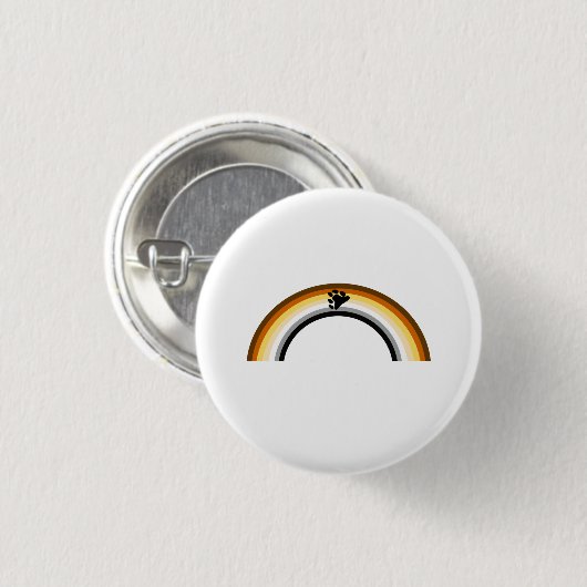 Regenbogen Button (Vorne & Hinten)