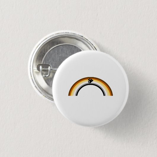 Regenbogen Button (Vorne & Hinten)