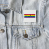 Regenbogen-Button ASL LGBTQ Button (Beispiel)
