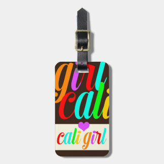 Regenbogen Cali Mädchen-Gepäckanhänger Gepäckanhänger