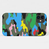 Regenbogen-Camouflage Case-Mate iPhone Hülle (Rückseite (Horizontal))