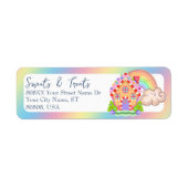 Regenbogen Candy Land Haus (Vorne)