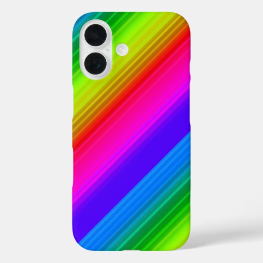 Regenbogen Case-Mate iPhone Hülle (Rückseite)