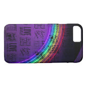 Regenbogen Case-Mate iPhone Hülle (Rückseite (Horizontal))