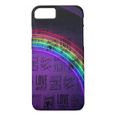 Regenbogen Case-Mate iPhone Hülle (Rückseite)