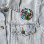 Regenbogen Chamäleon Button (Beispiel)