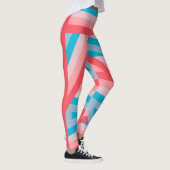 Regenbogen-Collage  Leggings (Rechts)