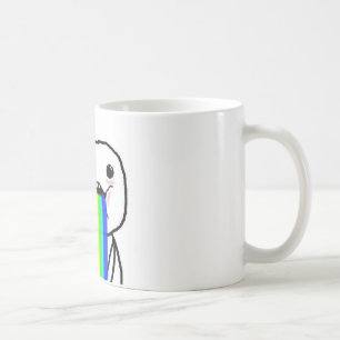 Regenbogen-Computer-Gesichts-Typ Kaffeetasse