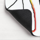 Regenbogen-Computer-Gesichts-Typ Mousepad (Ecke)