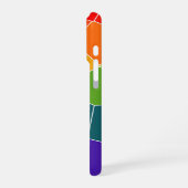 Regenbogen COOL Muster iPhone Hülle (Linke Seite)