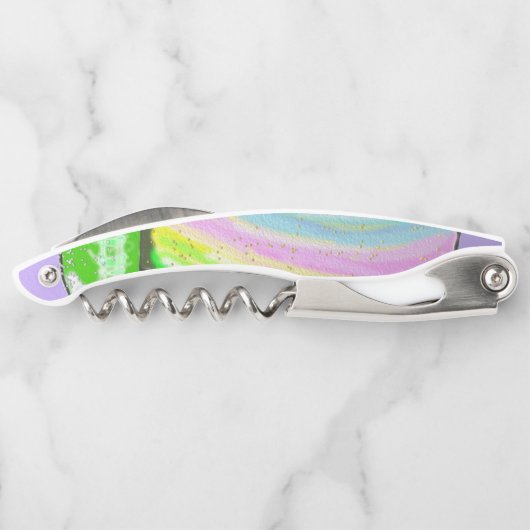 Regenbogen CorkSkrew Kellnermesser (Rückseite)