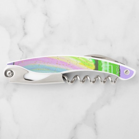Regenbogen CorkSkrew Kellnermesser (Vorderseite)